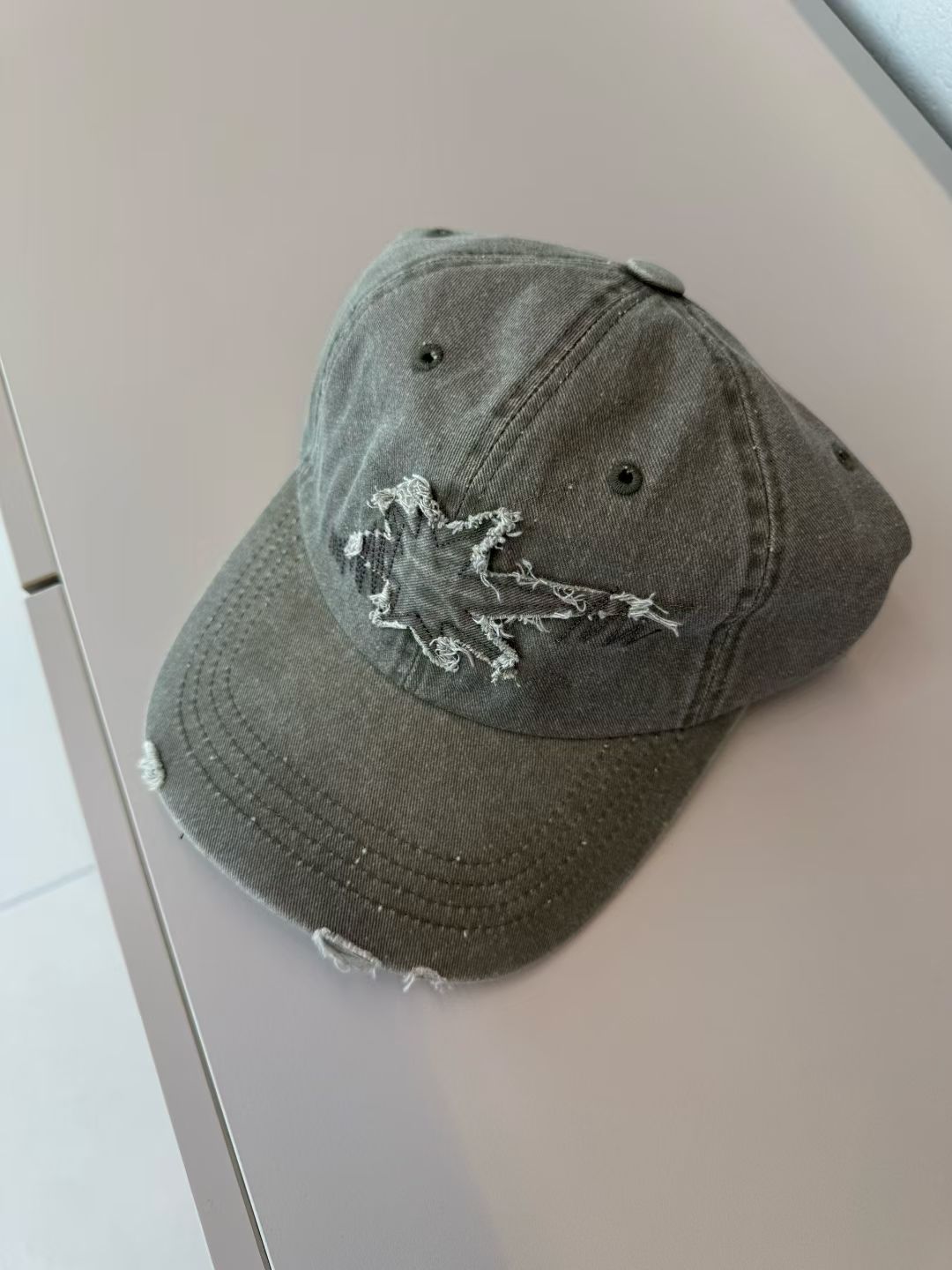 Lightning Star Embroidered Cap