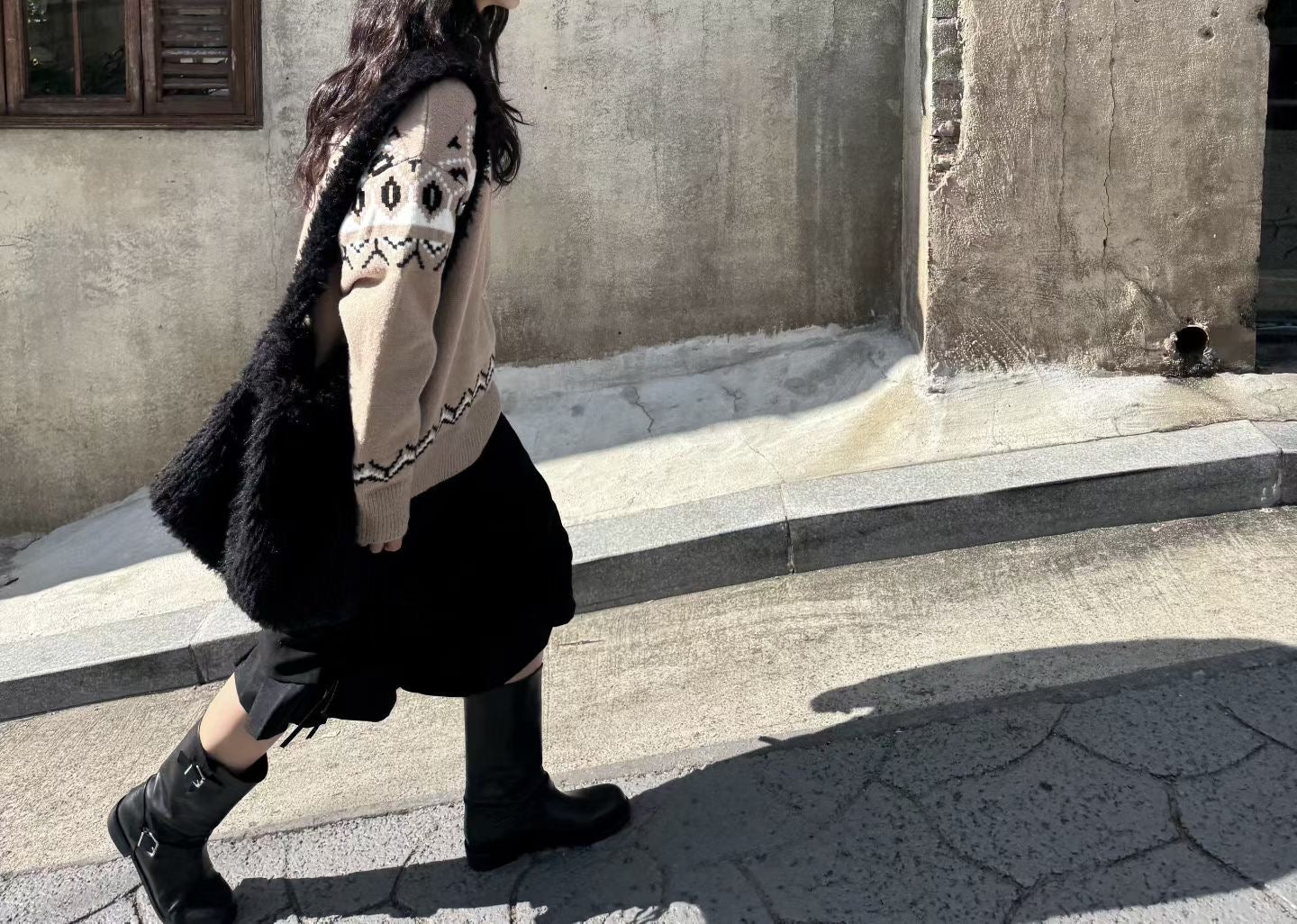 Fluffy Crossbody Bag