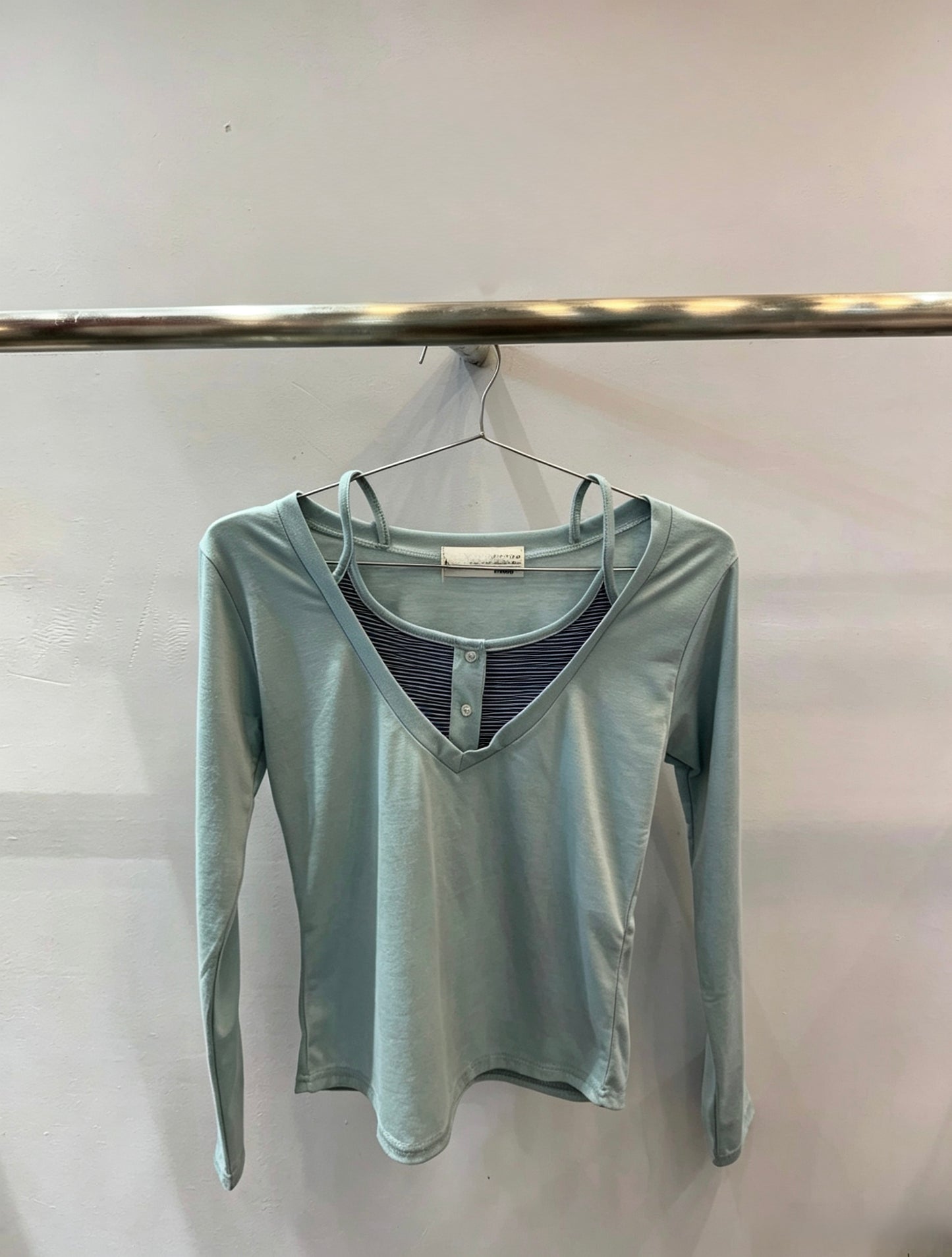 Layered V-Neck Top