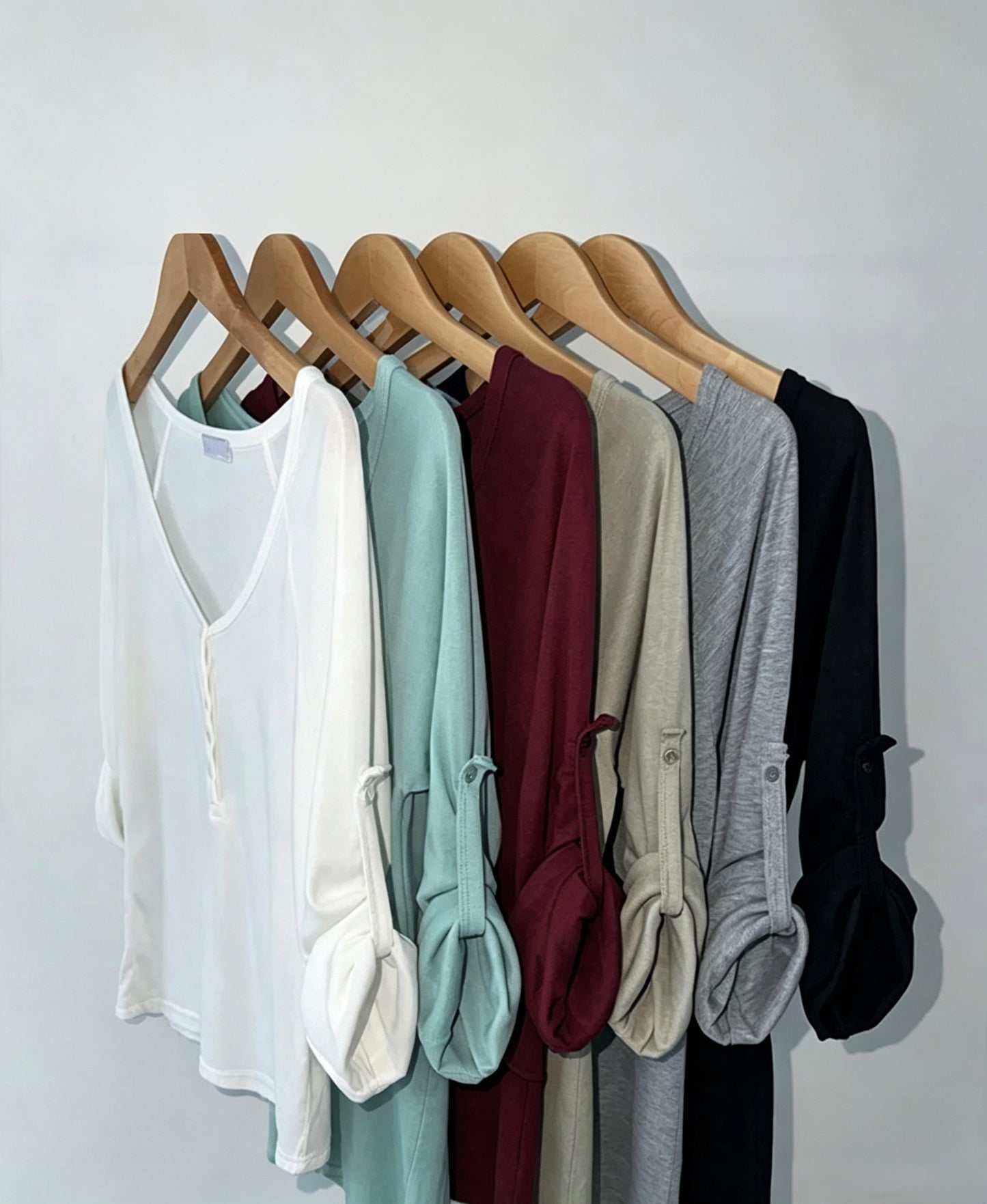 Tie Front V-Neck Tee