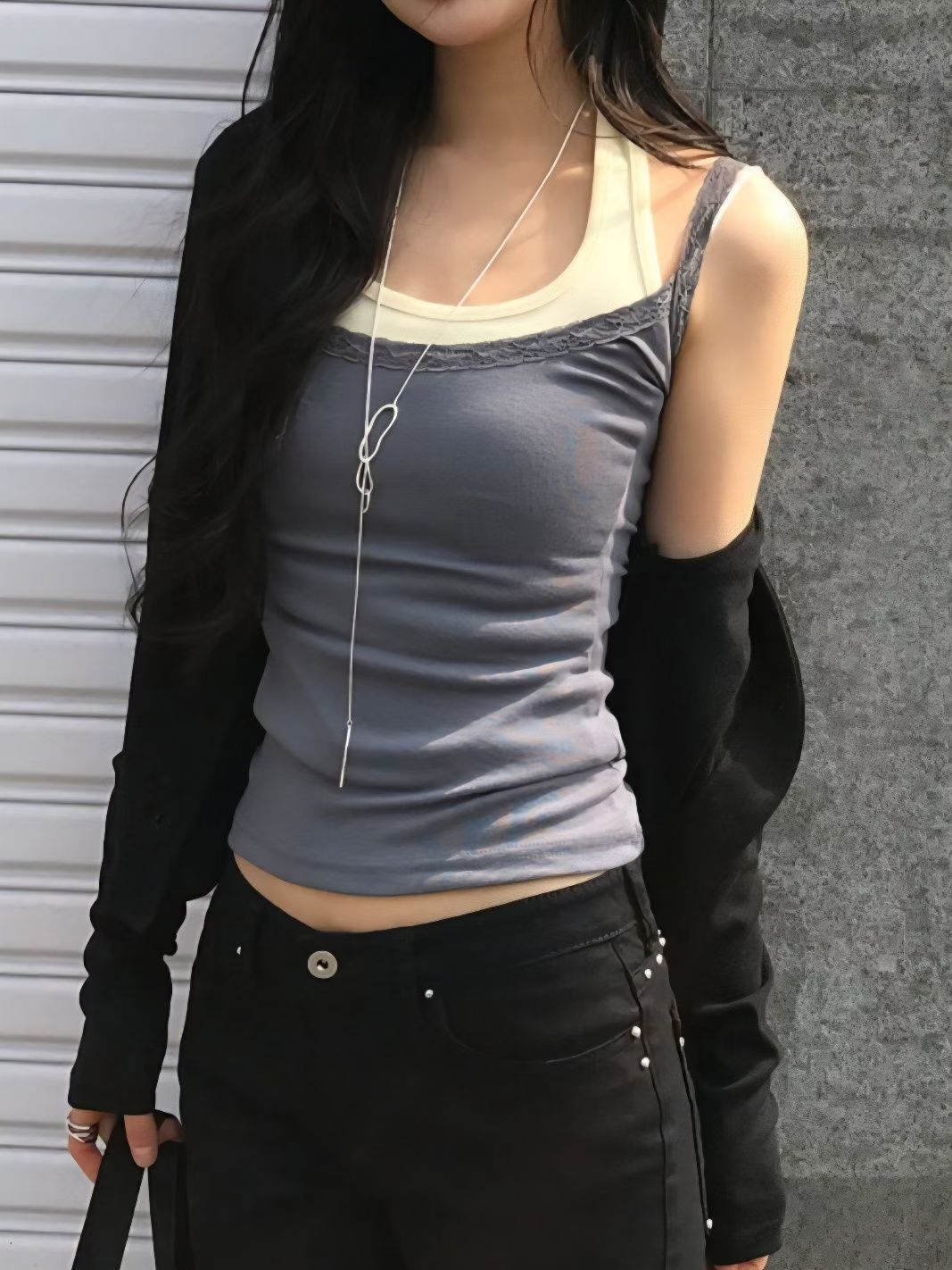 Lace-Trim Camisole