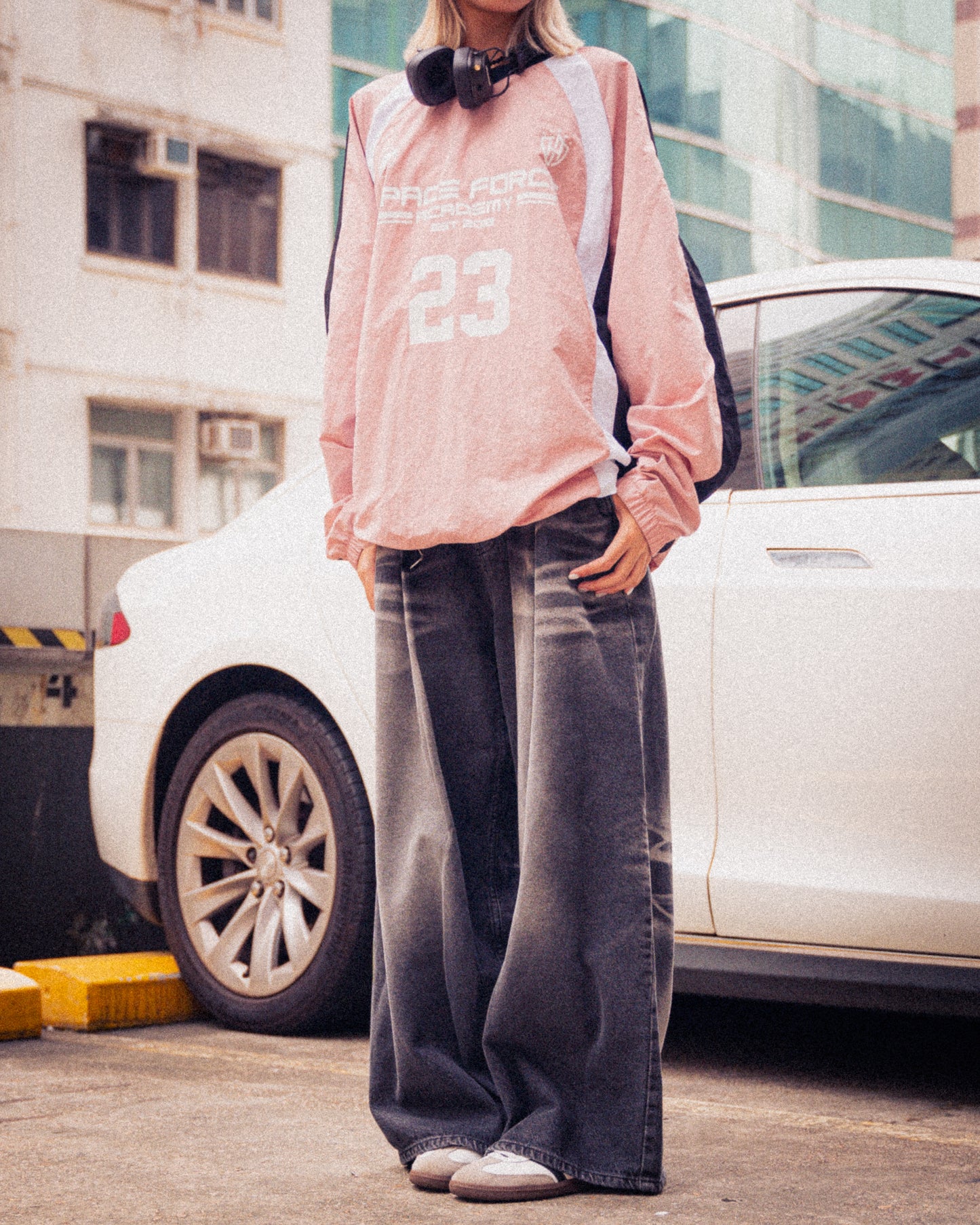 UNISEX WIDE JEANS