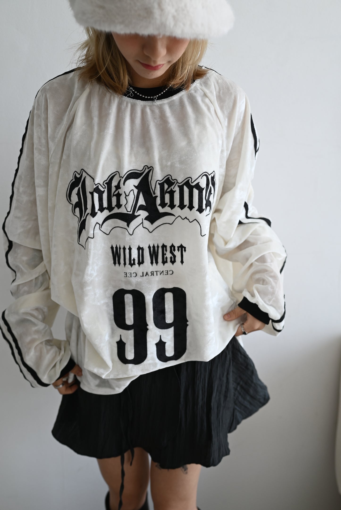 unisex corduroy wide top