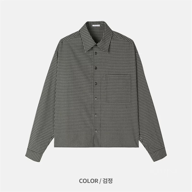 Autumn Leaf Check Short Shirt