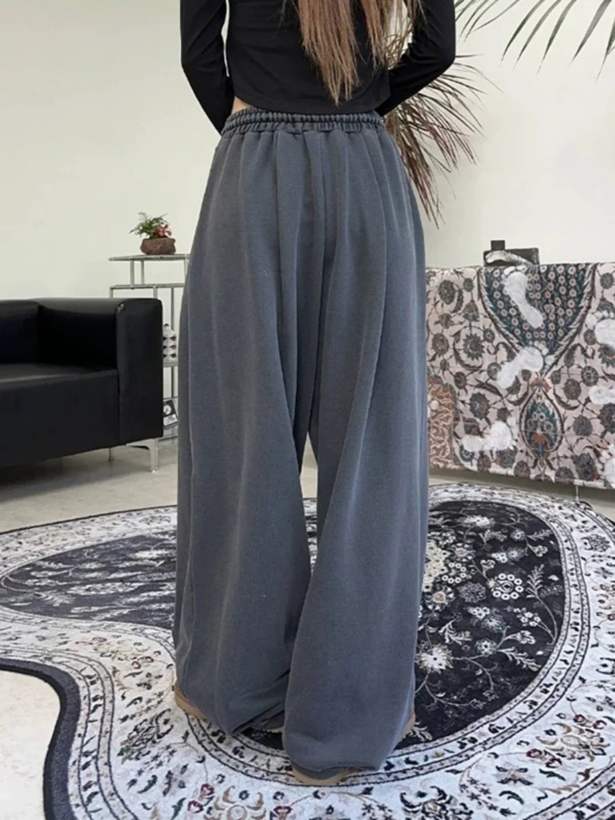 Crinkle Balloon Pants