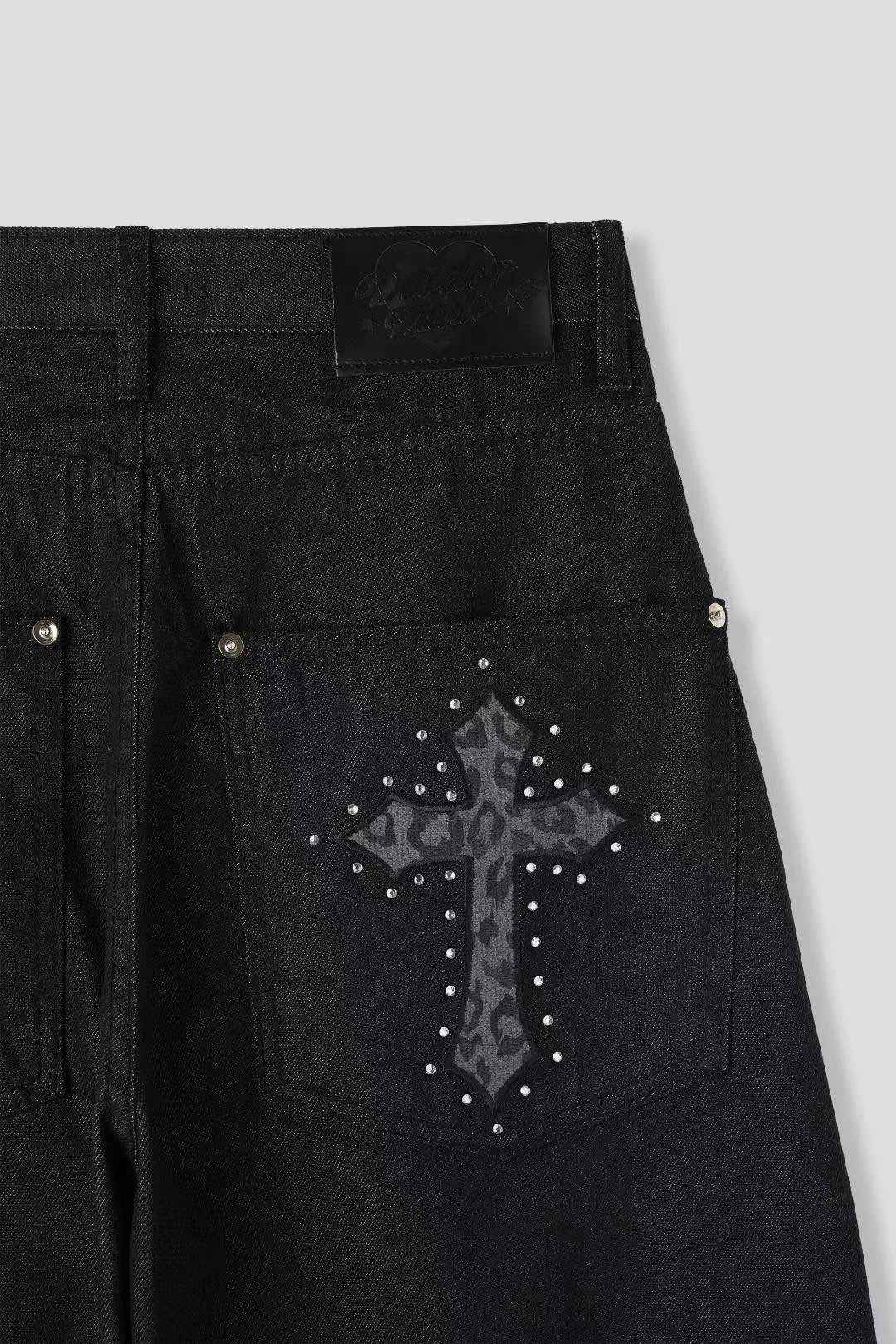 Fade-Resistant Balloon Jeans