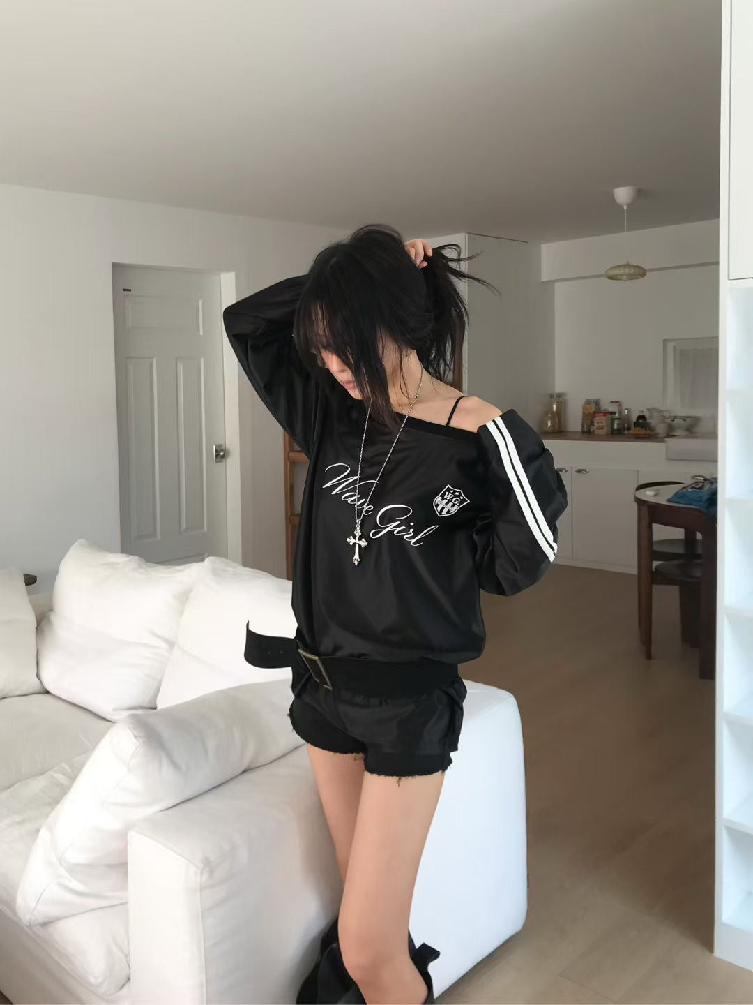 Asymmetrical Rugby T-Shirt