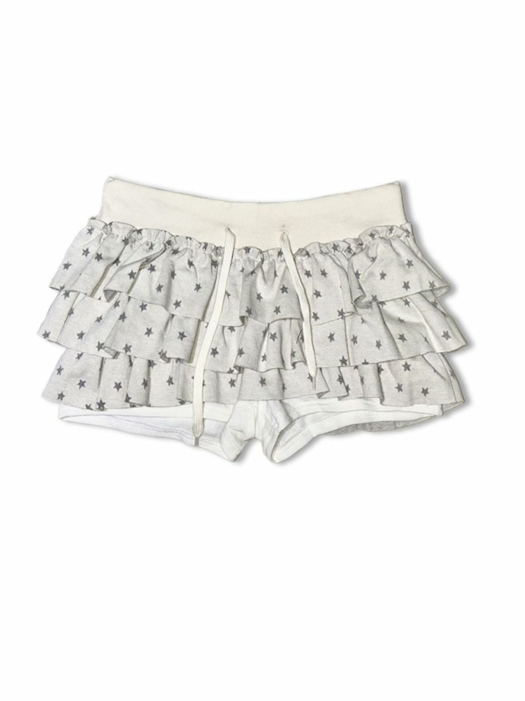 Star-Layered Mini Skirt