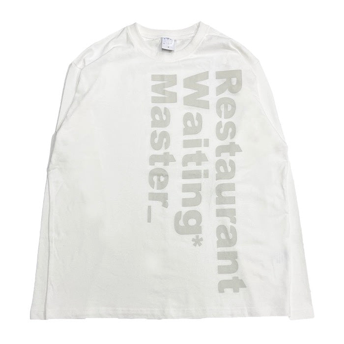 Crew neck letter T-shirt