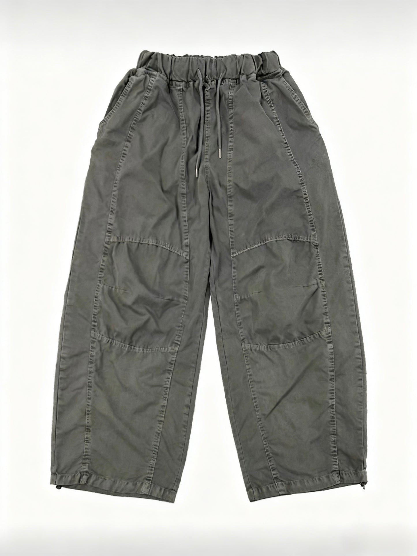 Cut-Out Balloon Cargo Pants