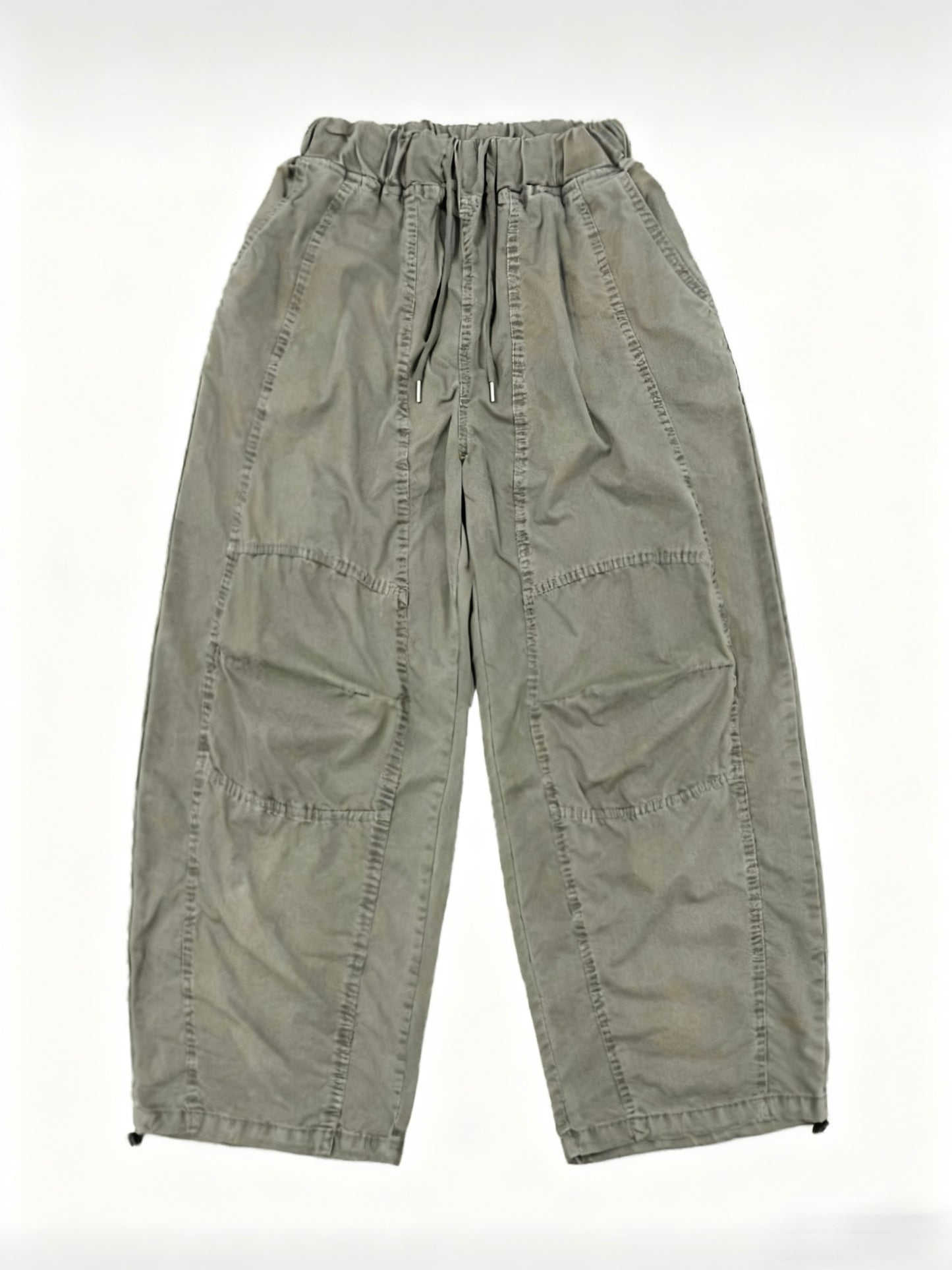 Cut-Out Balloon Cargo Pants