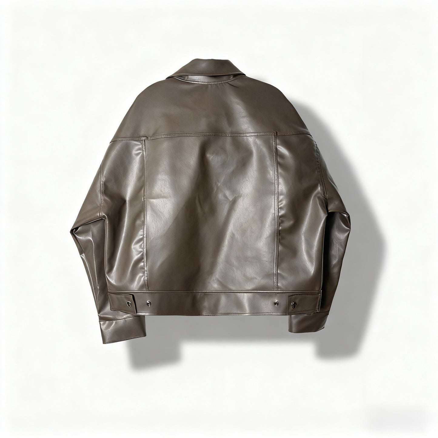Essential Short Leather Jacket