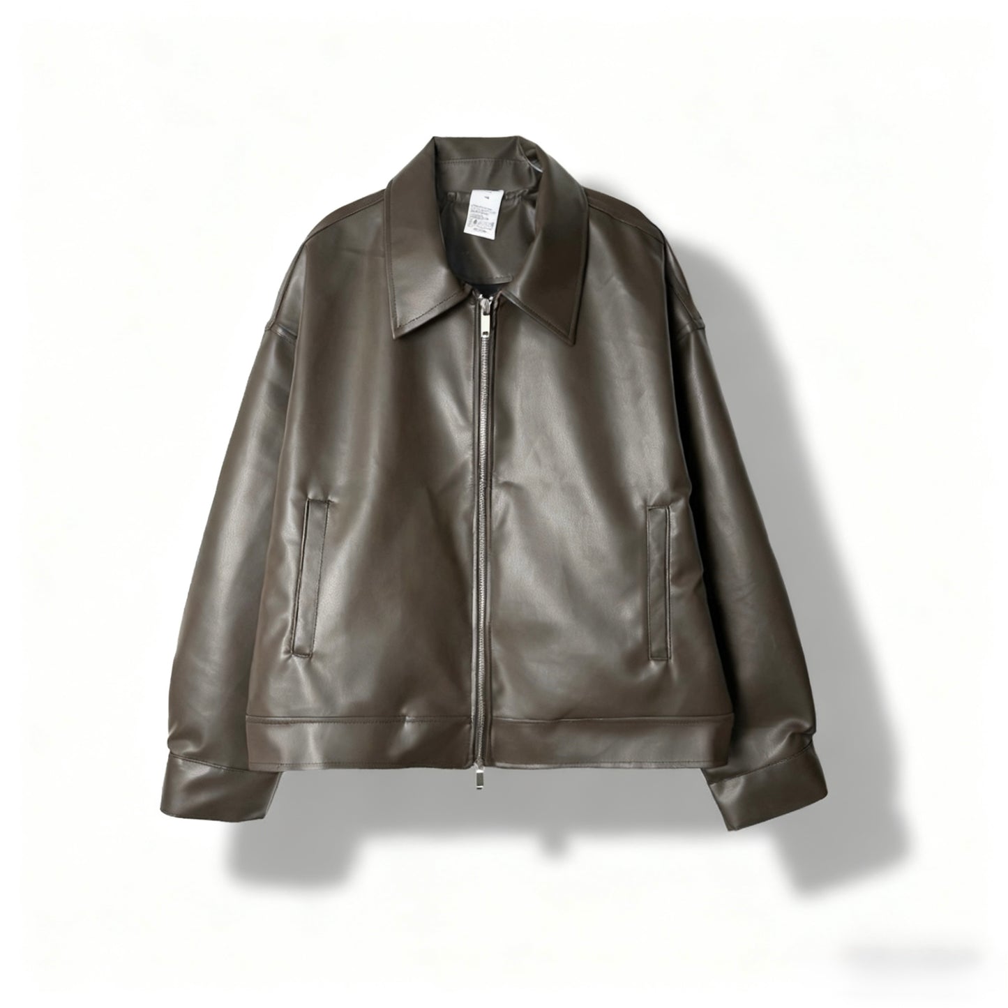 Essential Short Leather Jacket