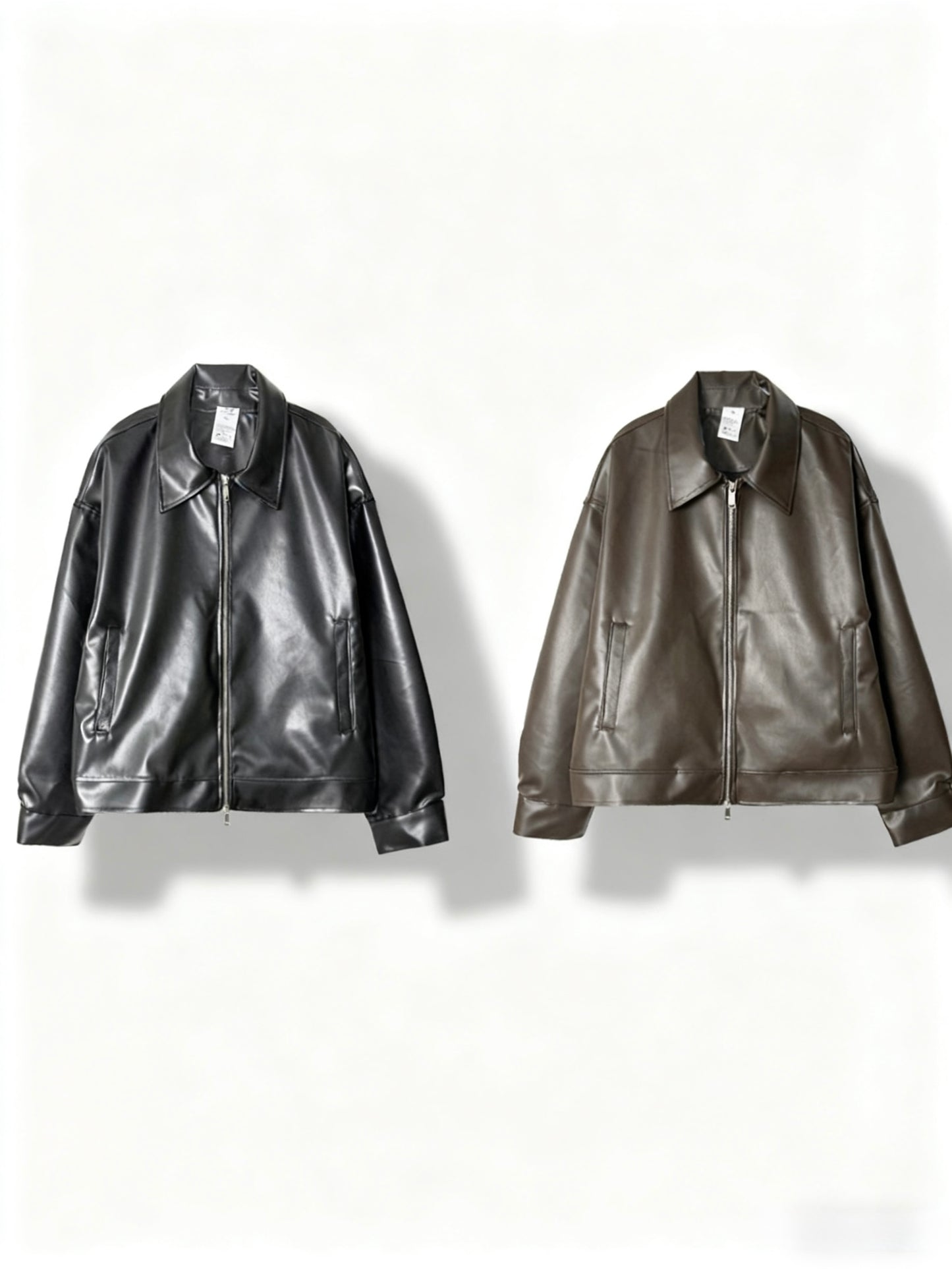 Essential Short Leather Jacket