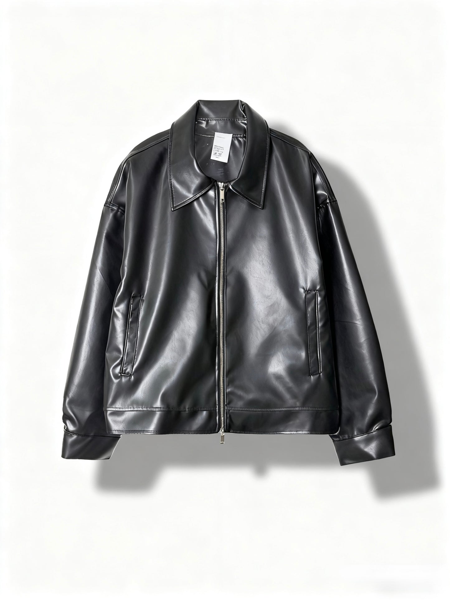 Essential Short Leather Jacket