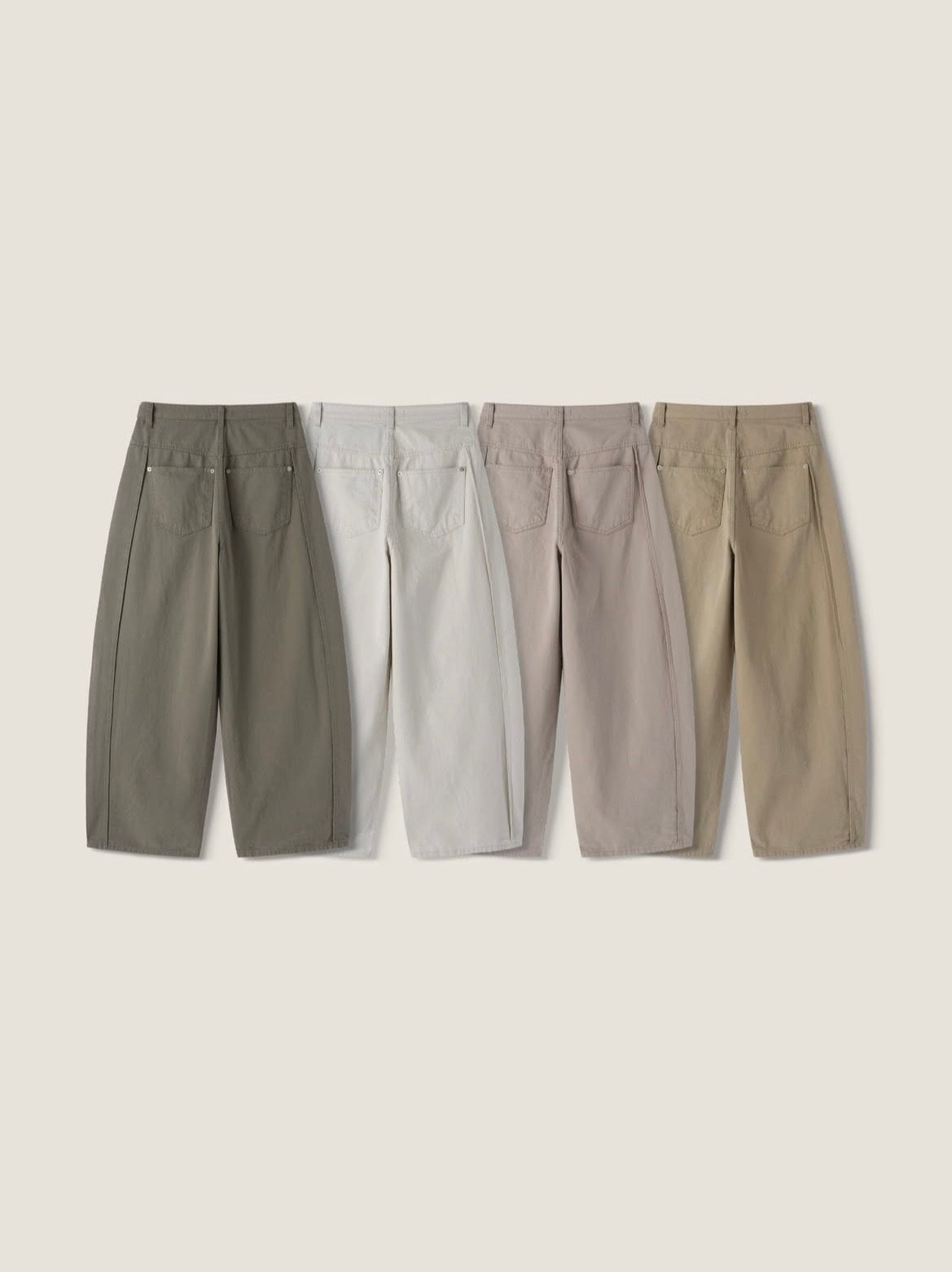 Side-Cutout Scimitar Pants
