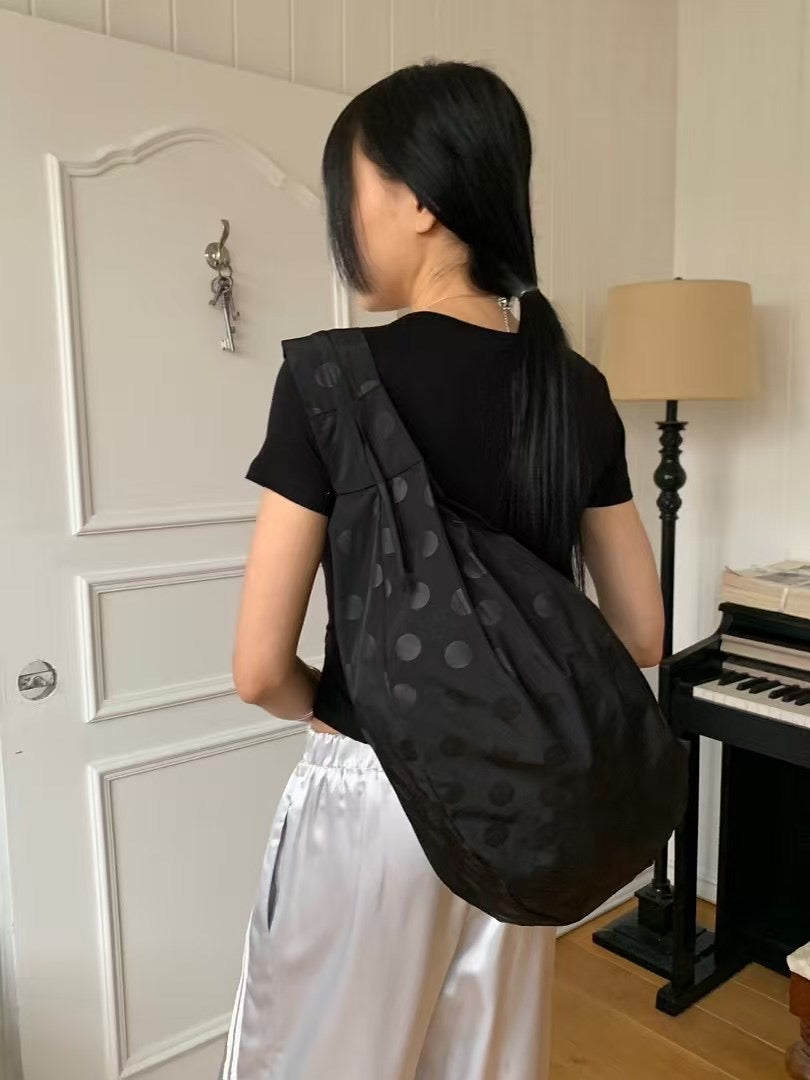 Polka dot crossbody bag