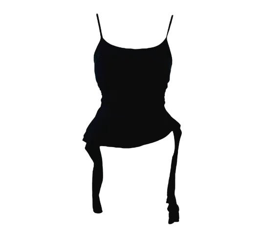 Ruffle Edge Knit Tank