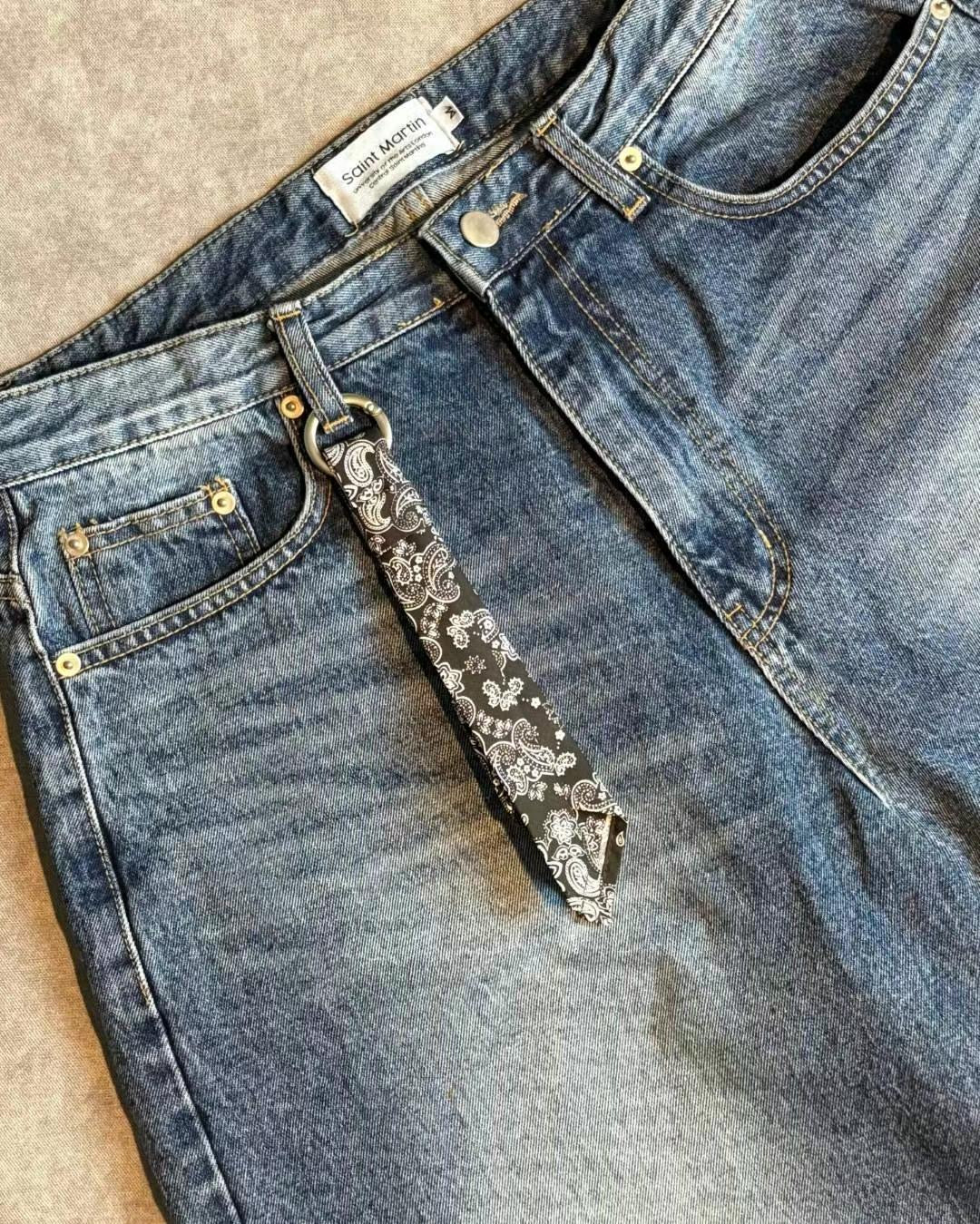 Tie-Strip Key Lanyard