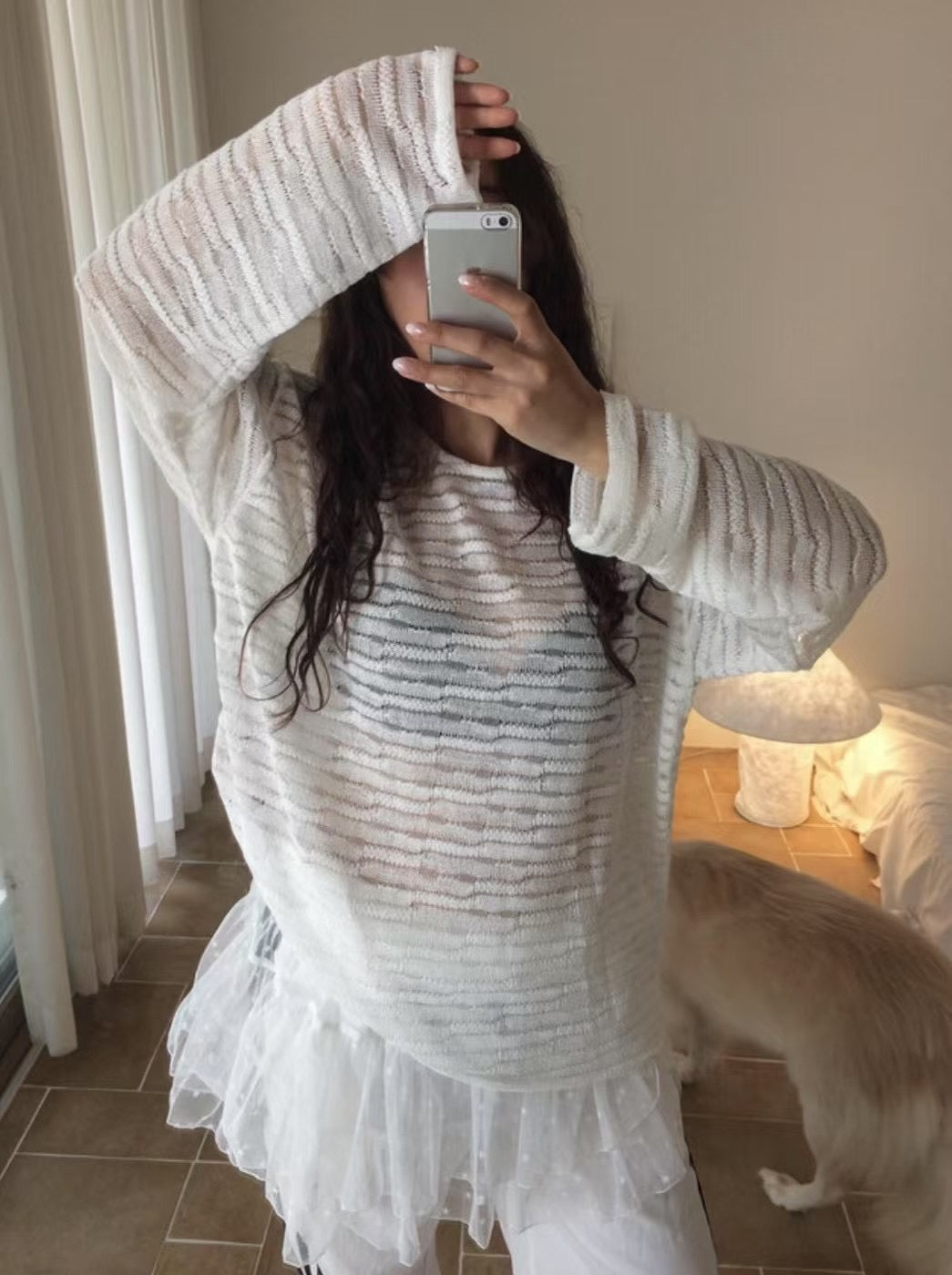 Unisex Mesh Vent Crewneck Tee