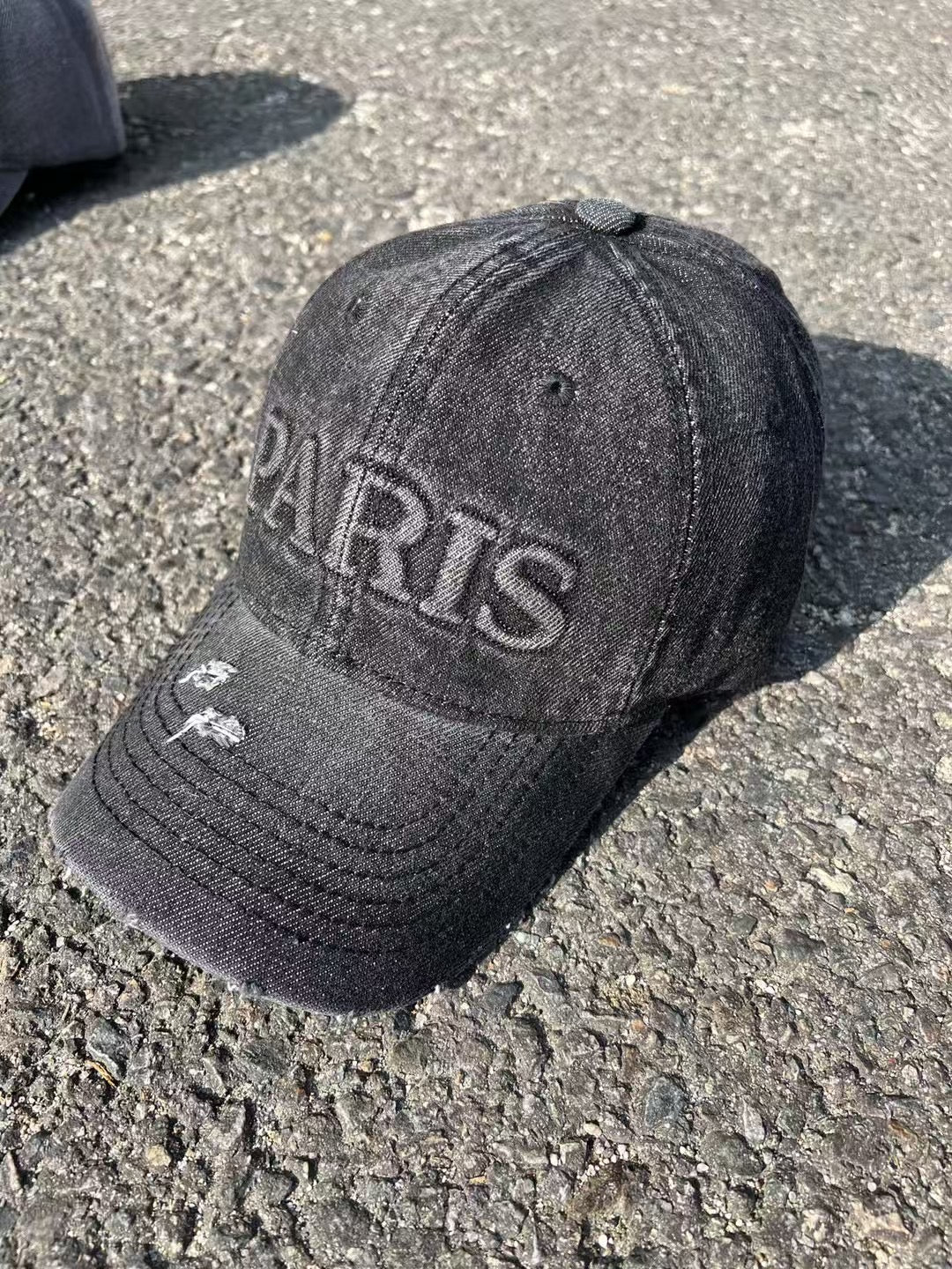 Paris Embossed Baseball Cap