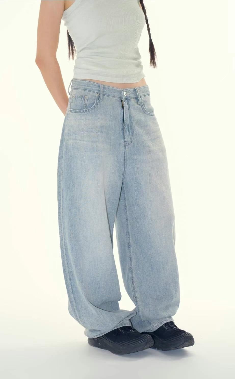 Dust-Wash Denim Jeans