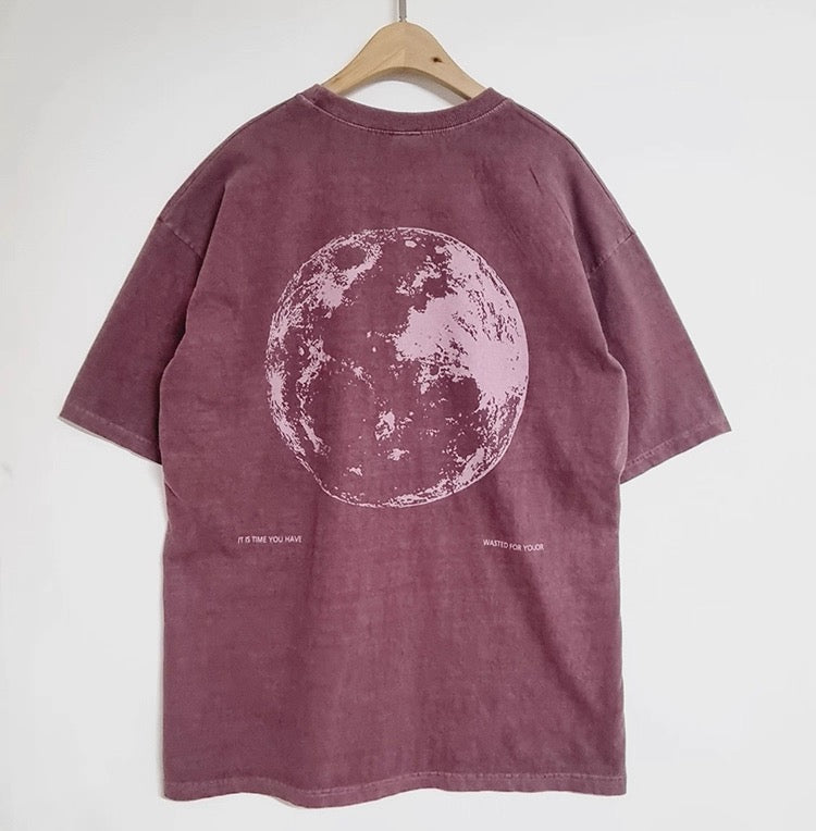 Vintage Moon-Wash Tentadumble Tee – Unisex