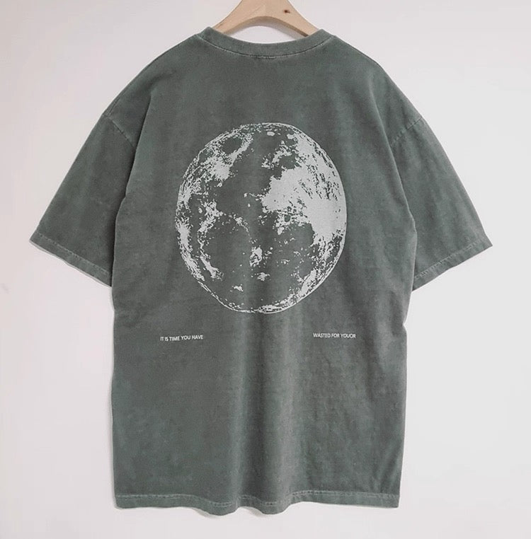 Vintage Moon-Wash Tentadumble Tee – Unisex