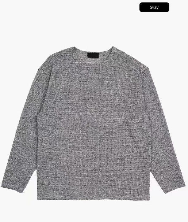 Snap Mesh Crop Tee