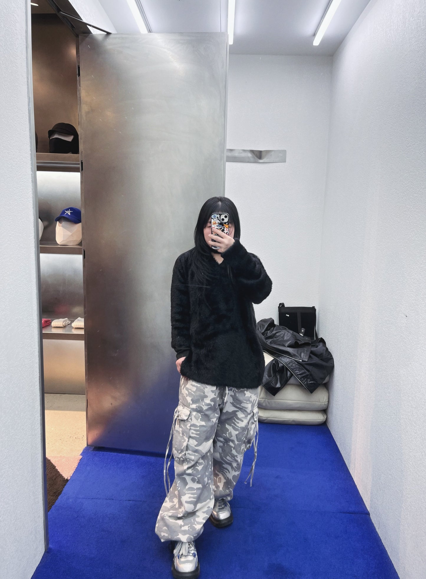 UNISEX 迷彩工裝褲