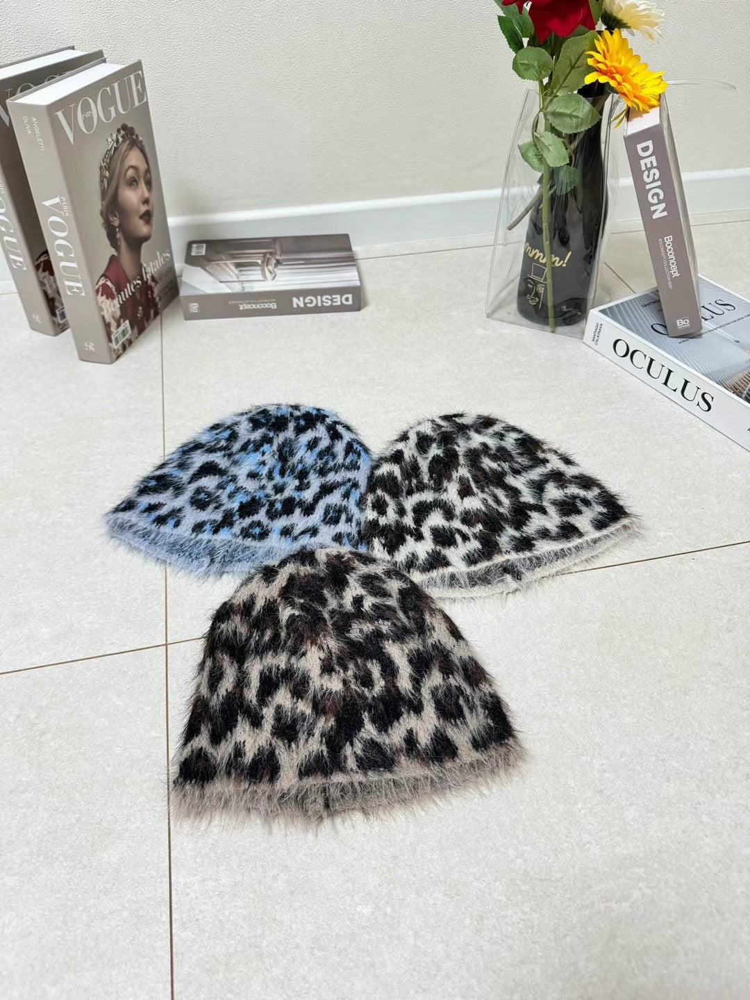 Leopard Bucket Hat – Cropped Brim