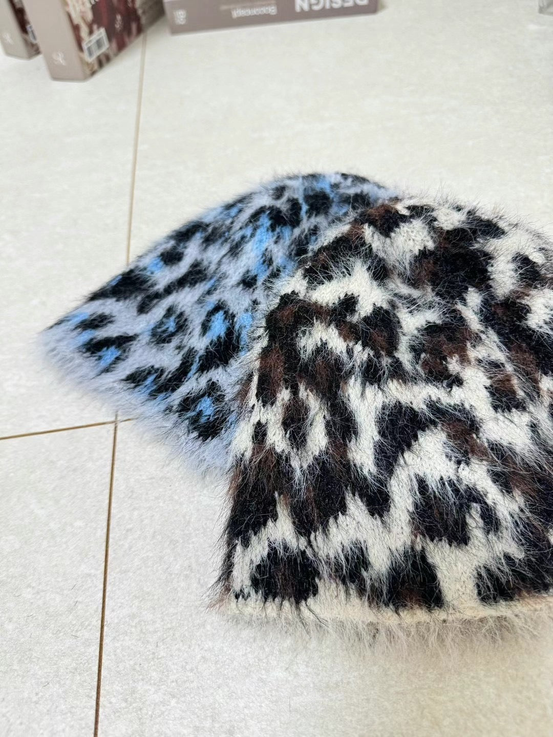 Leopard Bucket Hat – Cropped Brim