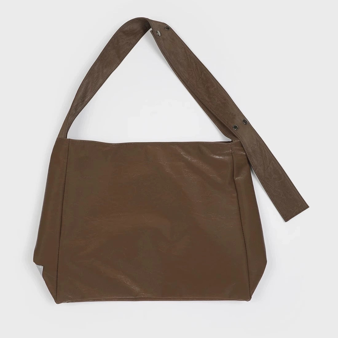 Crack-Square Crossbody Bag