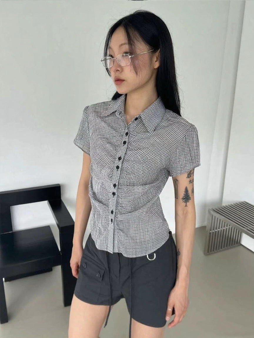 Mini Check Sailor Shirt