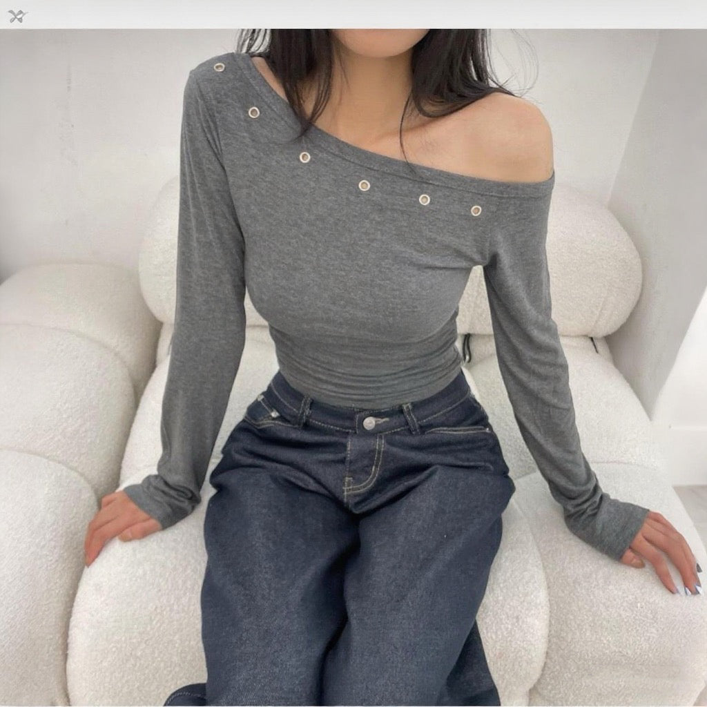 SlantStud Top