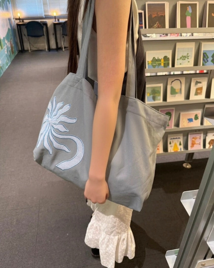 Nocturne Recycled Canvas Oversized Tote