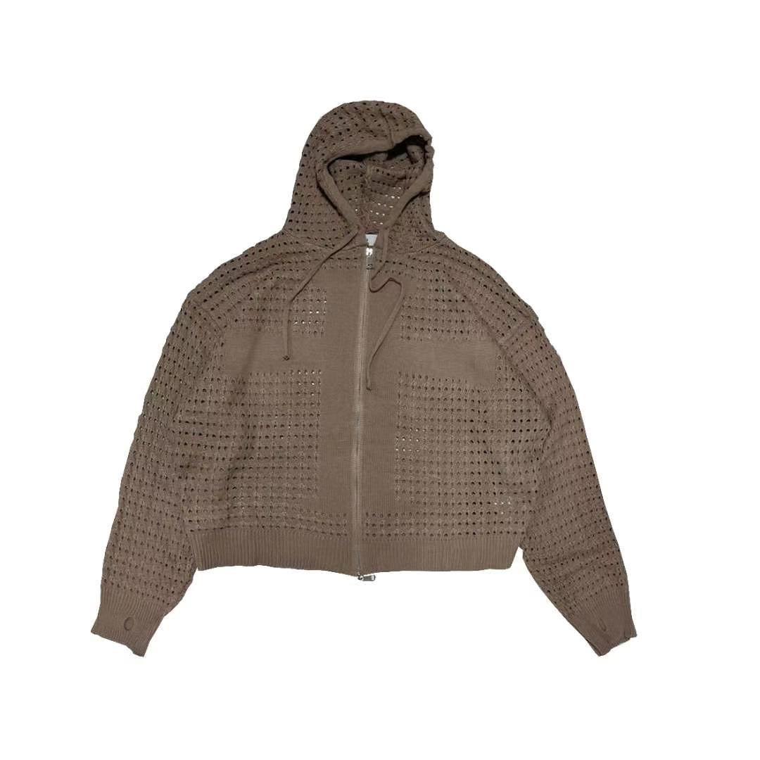 Crochet Zip-Up Jacket
