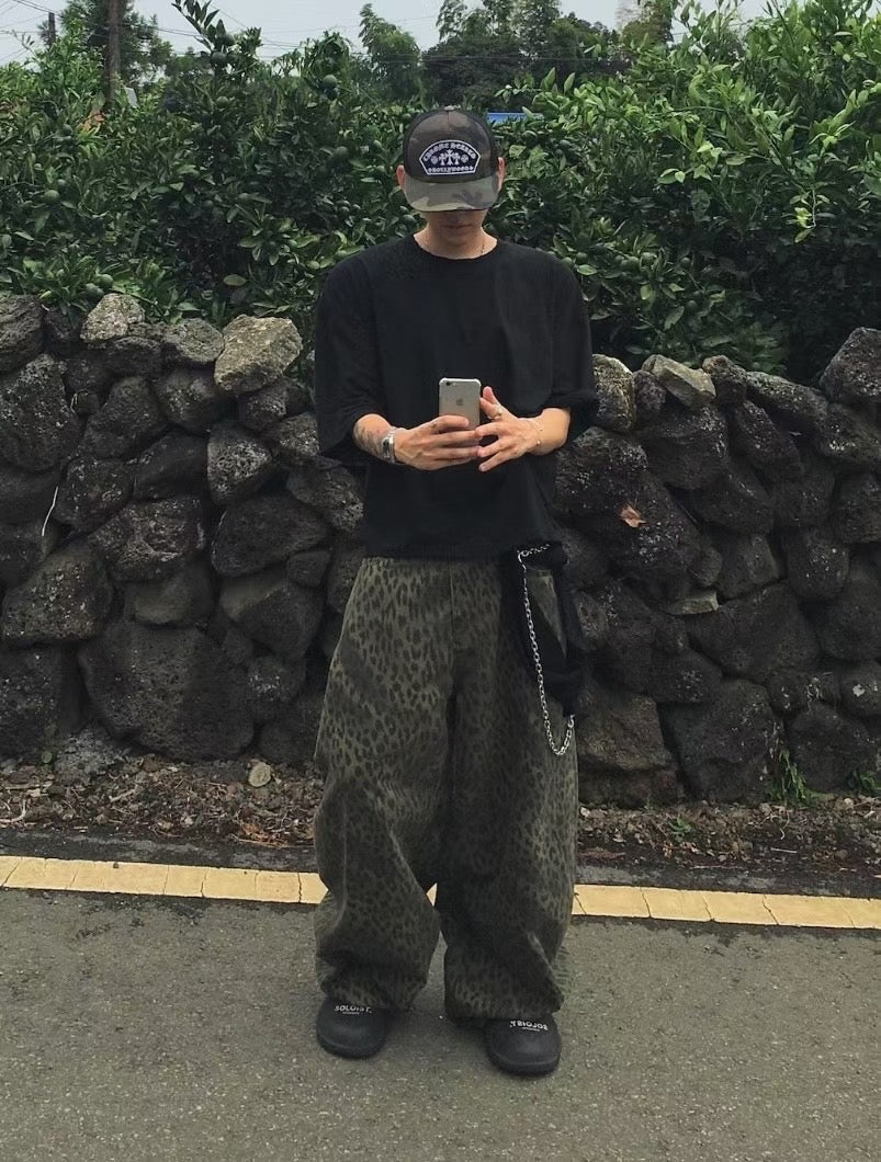 Unisex Leopard Balloon Pants