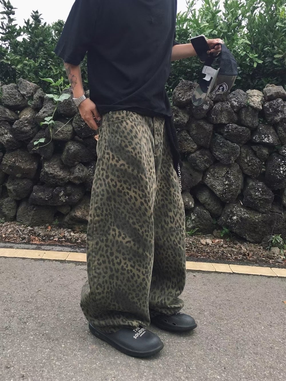 Unisex Leopard Balloon Pants