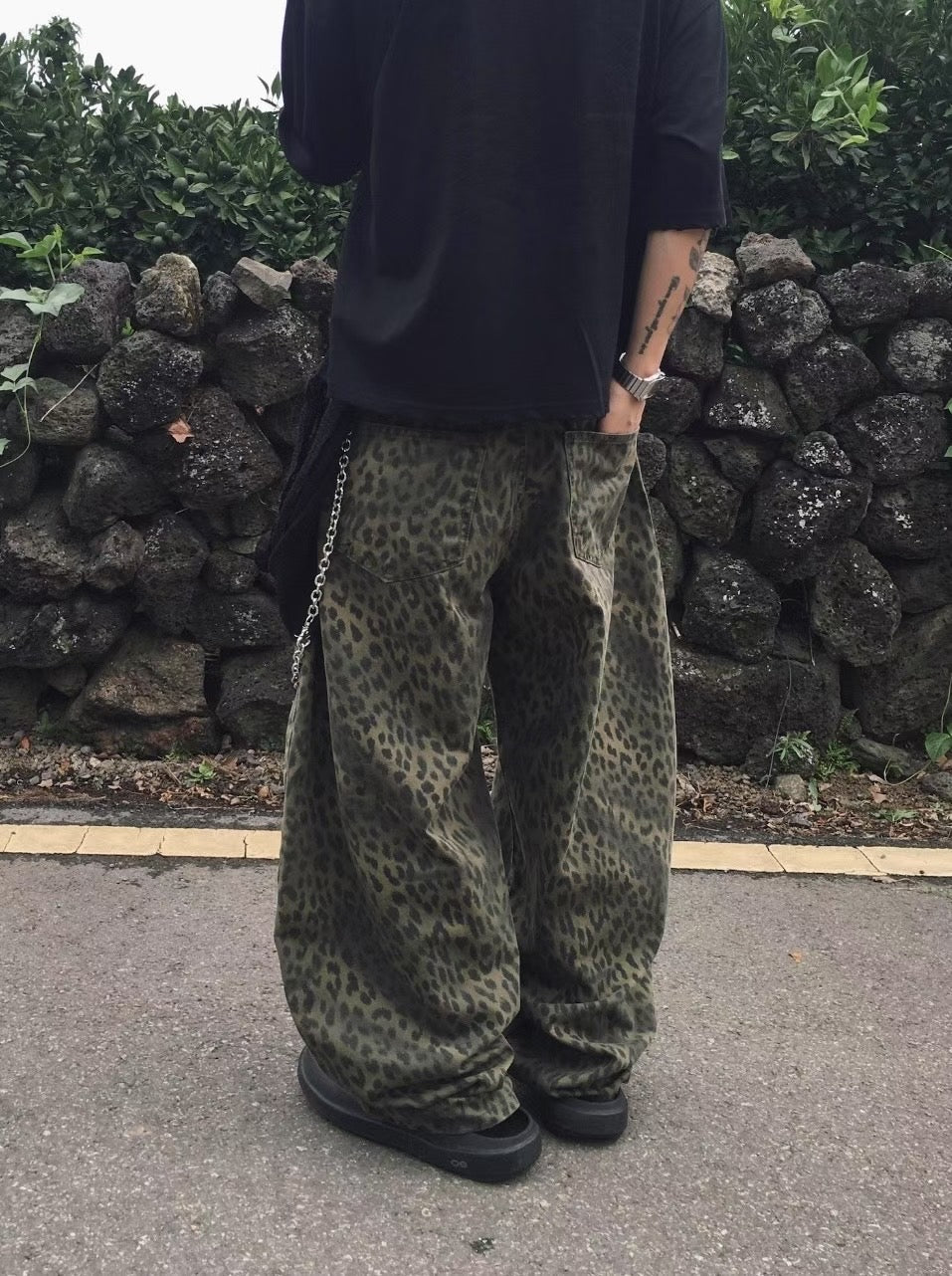 Unisex Leopard Balloon Pants