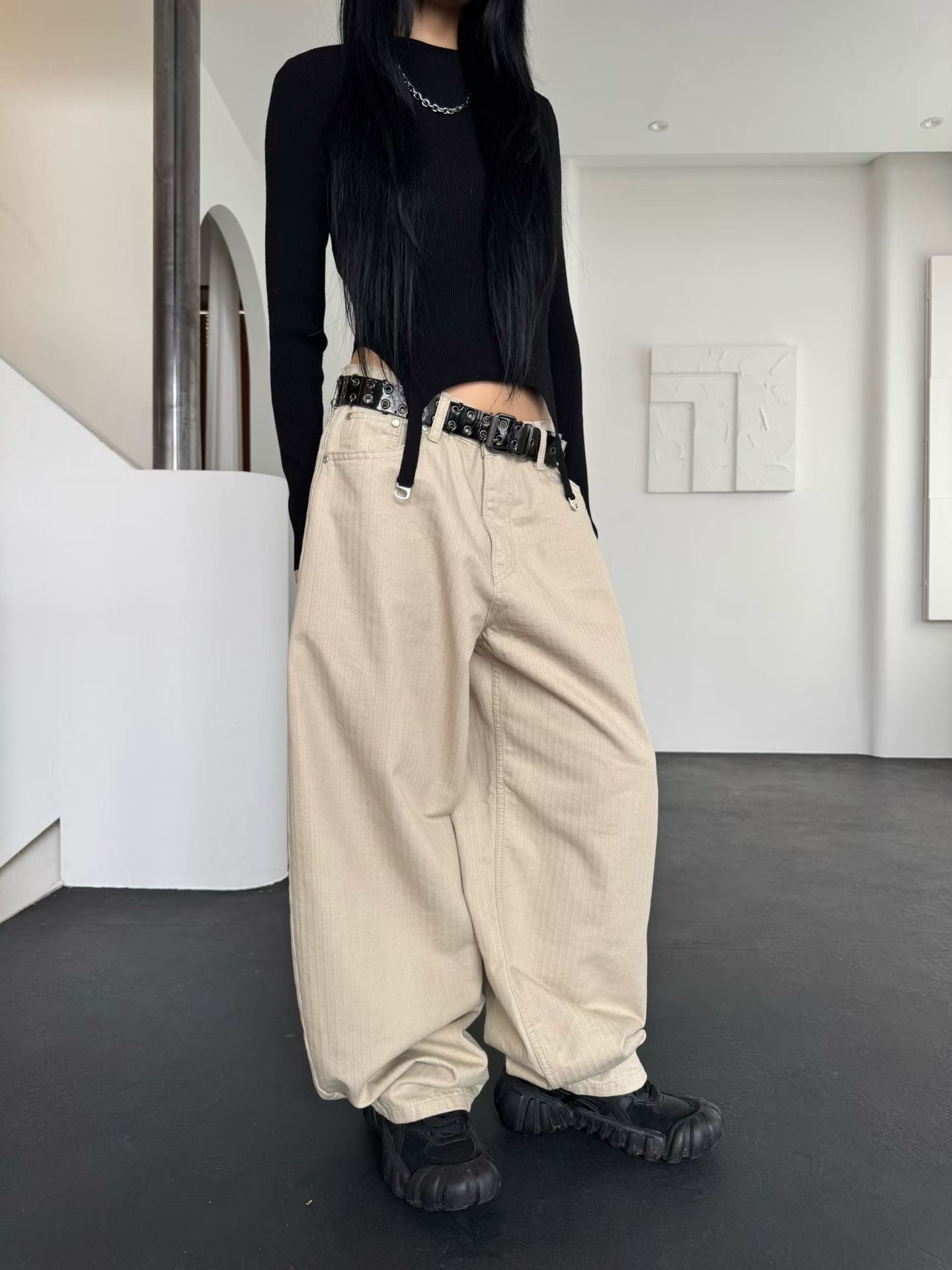 Studded Pocket Pants