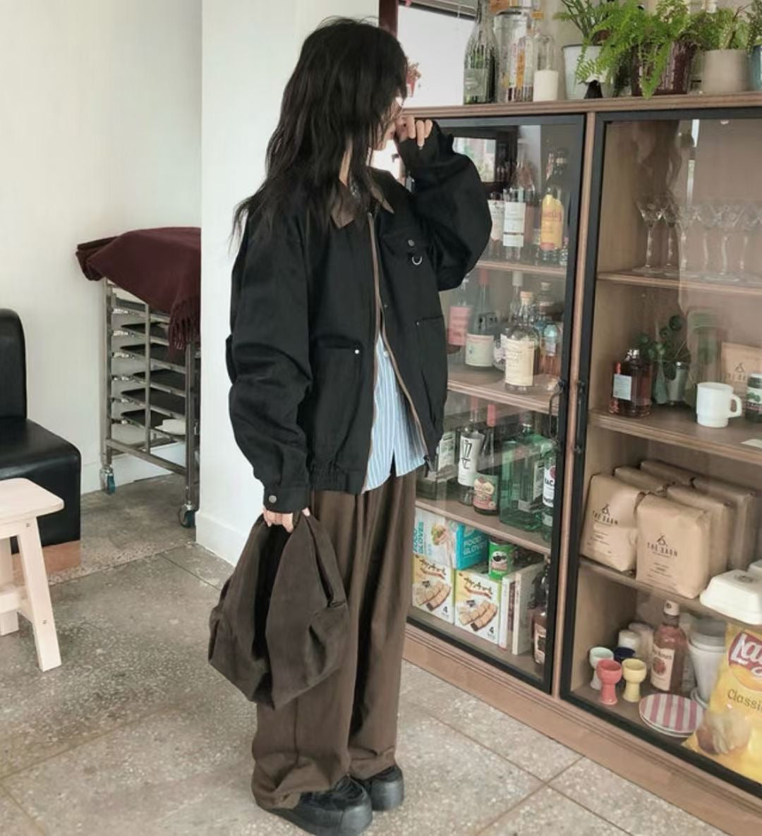 Colorblock Cotton Jacket