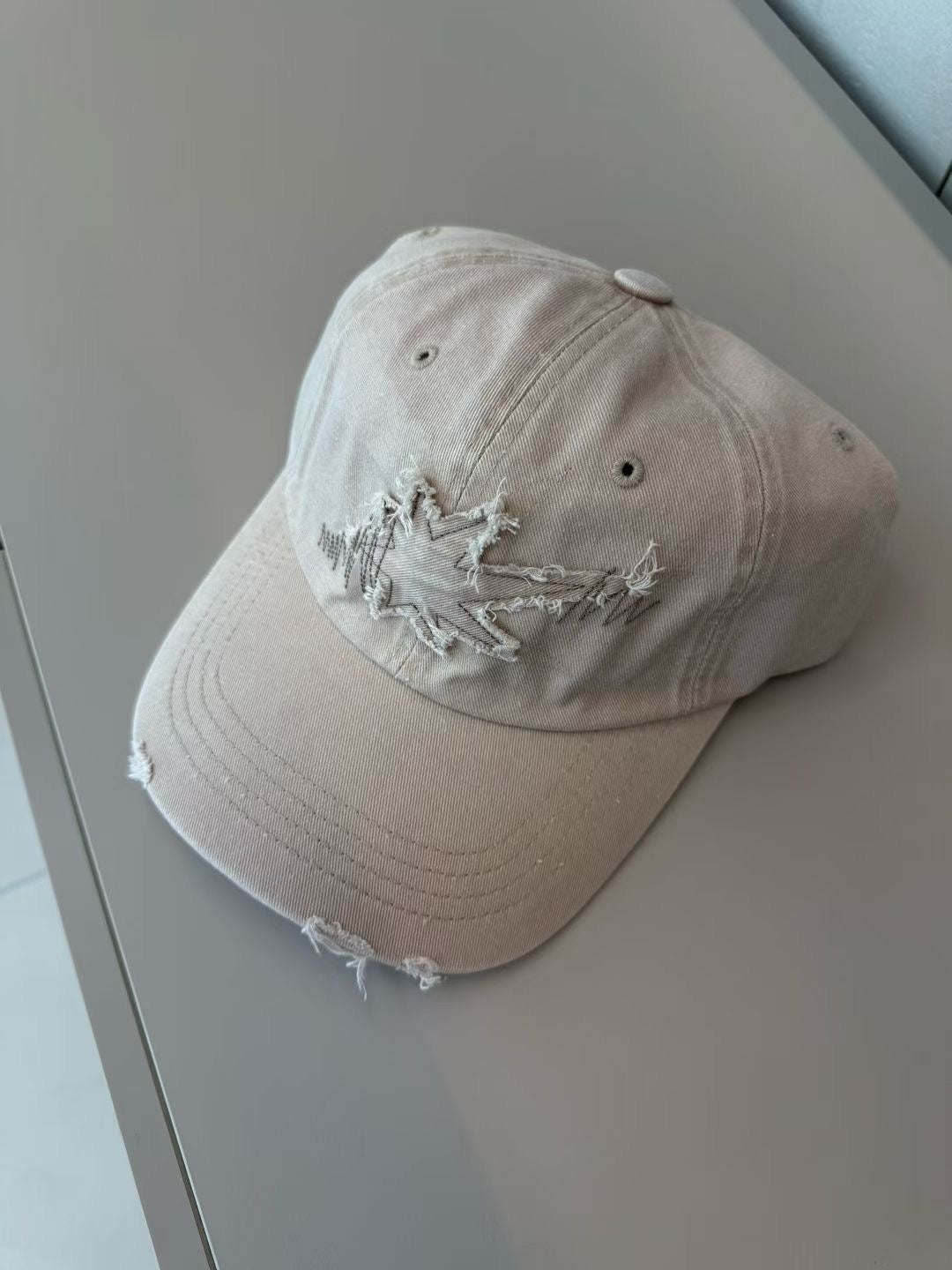 Lightning Star Embroidered Cap