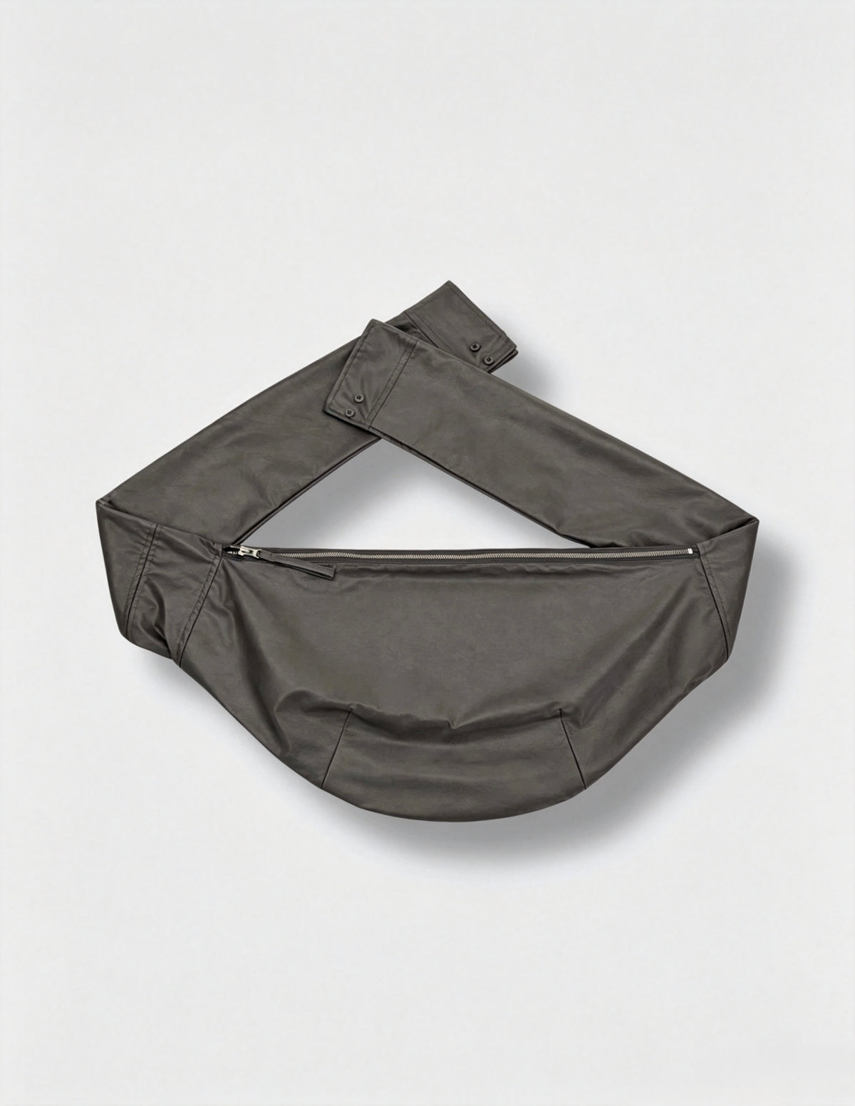 26FW Leather Shirt Crossbody Bag