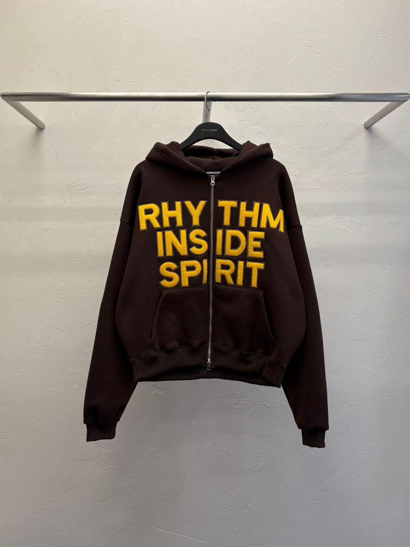 Cropped Zip-up Hoodie