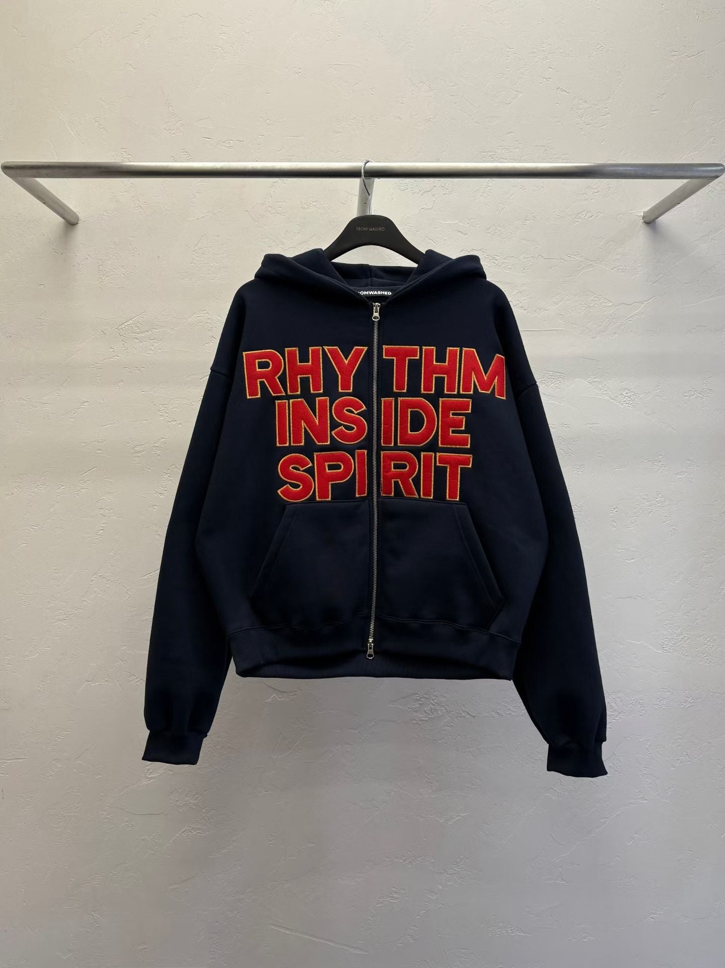 Cropped Zip-up Hoodie