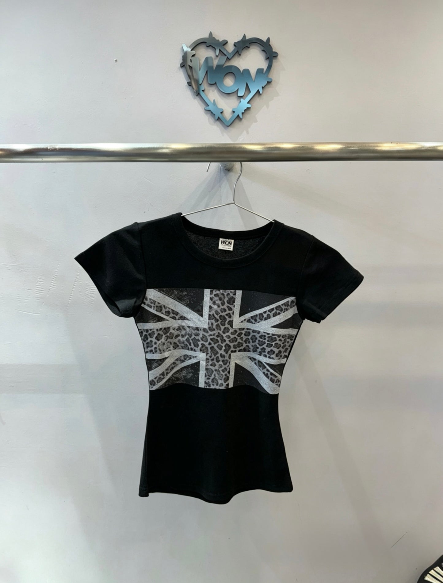 Leopard Union Jack  Top