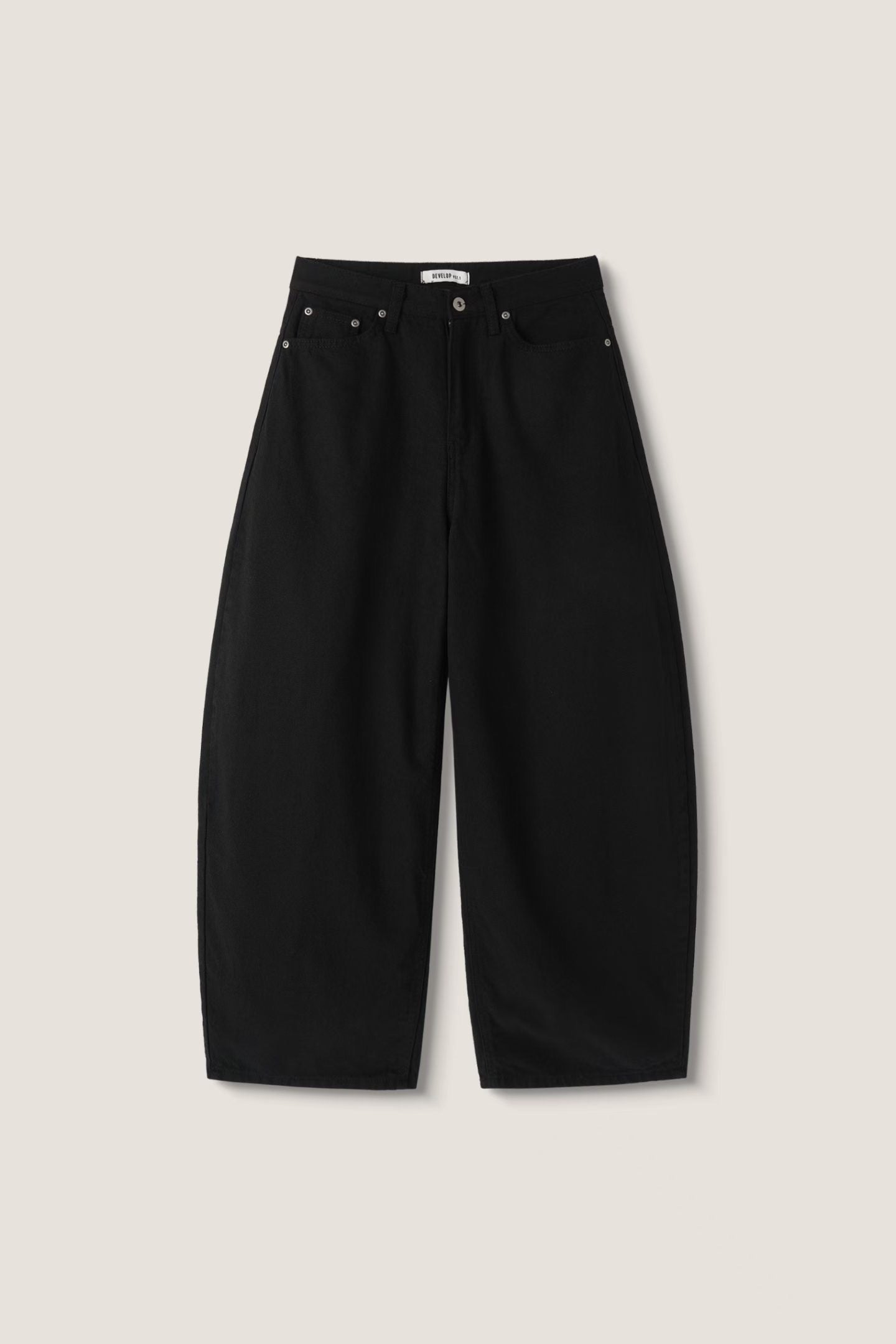 Studded Wide-Leg  Balloon Pants