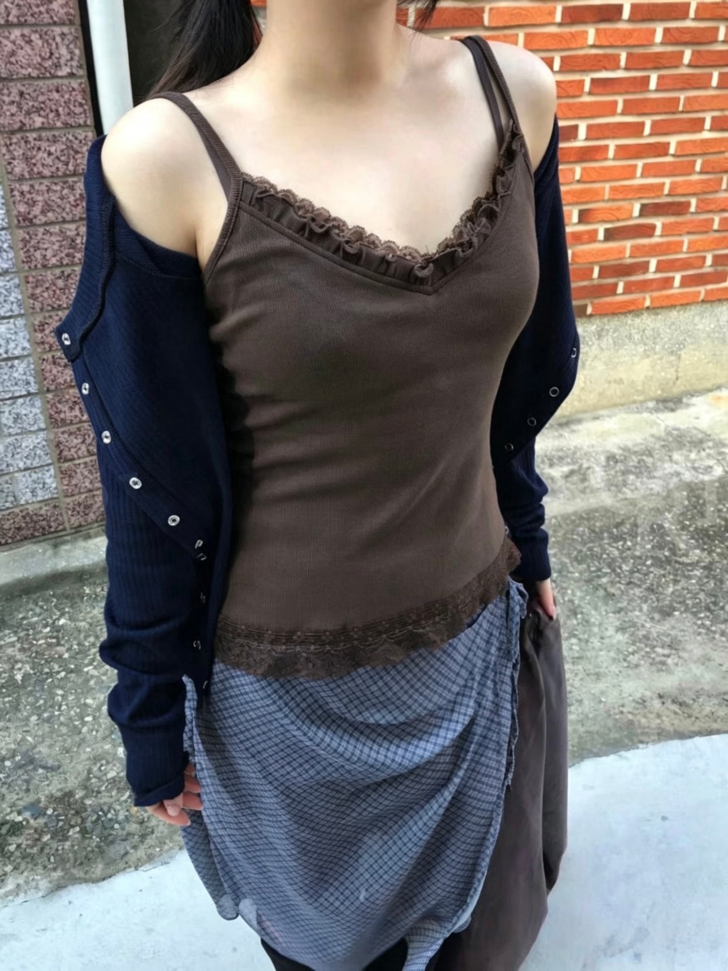 Lace-Trim Camisole