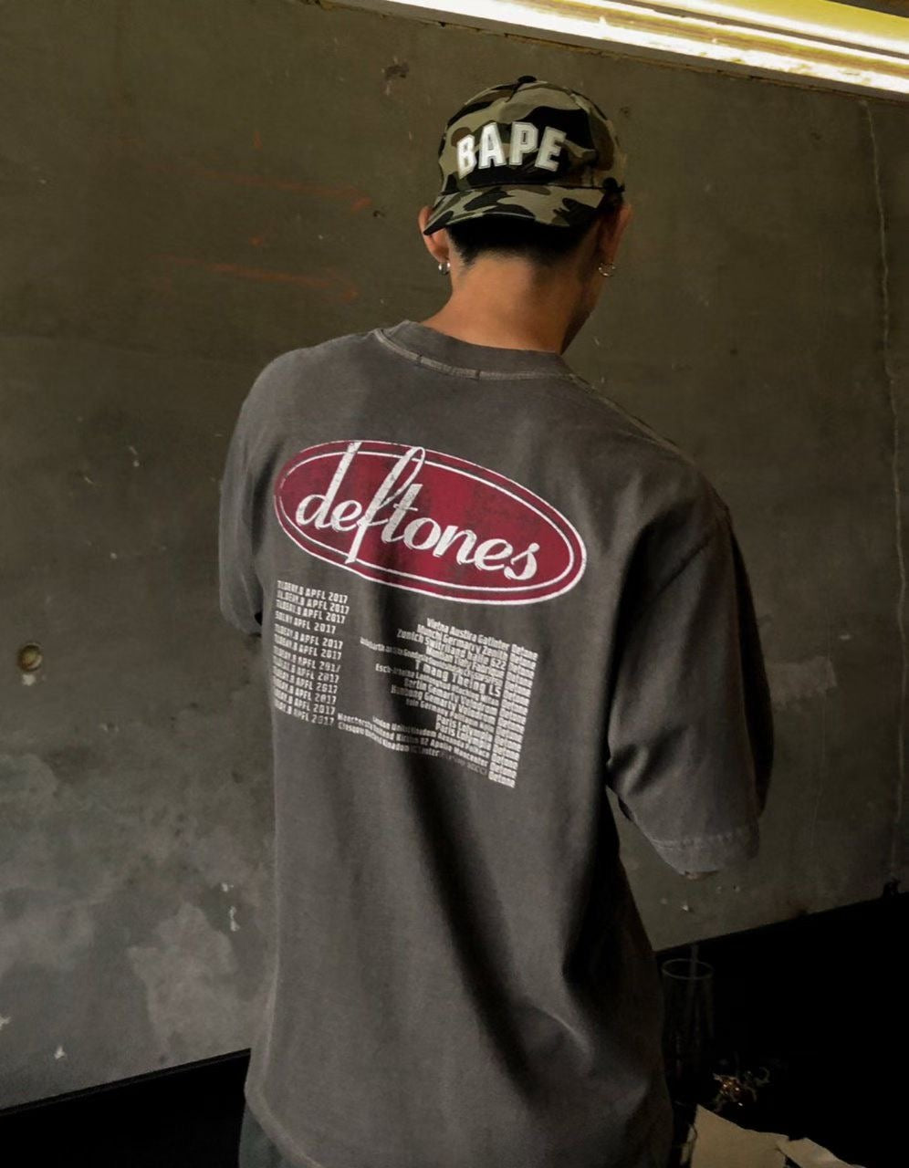 Deftones Oversized Vintage  Tee
